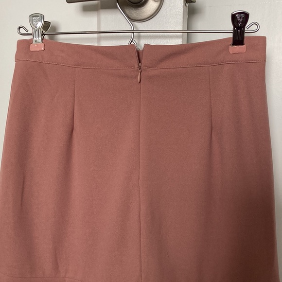 Jessakae mauve fit and flare midi skirt, small - Picture 2 of 3